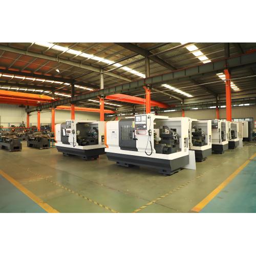 Tornio CNC orizzontale con foro mandrino grande CK6150