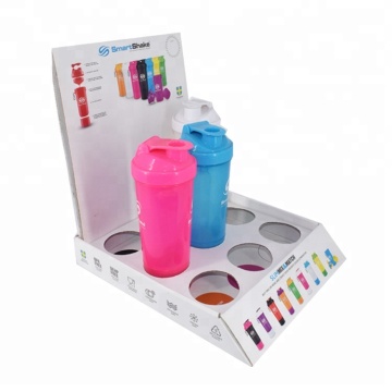 Customizable Cheap Cardboard PDQ Mobile Top Counter Display Box Stand Units