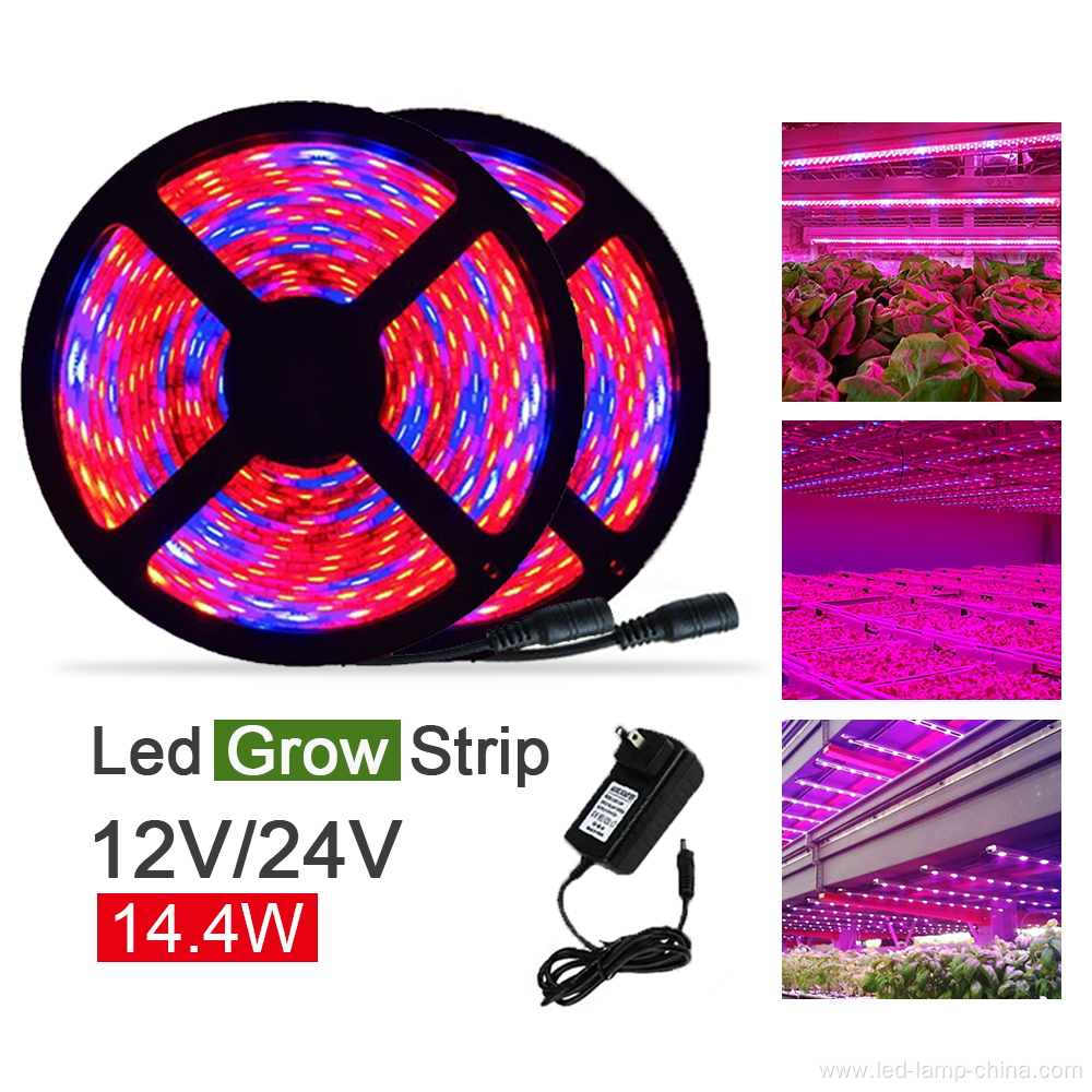 14.4w/meter SMD5050 LED Grow Strip