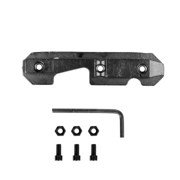 Aksesori Taktikal Aluminium: Skop Pemasangan Base &amp; Carry Handle