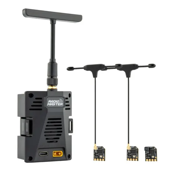 RadioMaster RANGER MICRO ELRS 2.4GHz Drone Range Extender for Enhanced Remote Control and FPV Experience