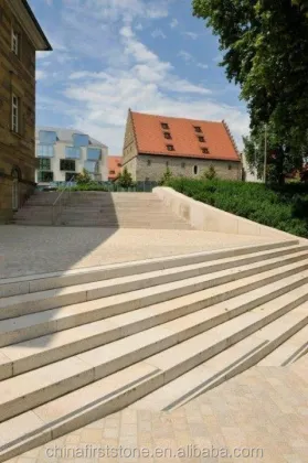 G682 Sunset Gold Granite Anti Slip Exterior Stair Steps