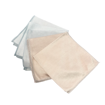 Microfiber Car Toalha de vidro para polimento e remoção de cera