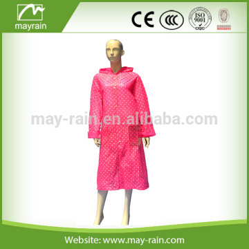 PVC rainwear for lady