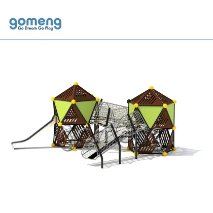 Affordable Pre-School Amusement Park Equipment: Including Climbing Rope Sets and Landscape Structures for Playgrounds