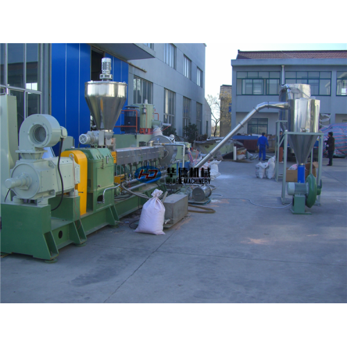 plastic and wood composite granulating line