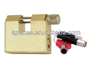 PL02-11 Brass Padlock (Tubular key)