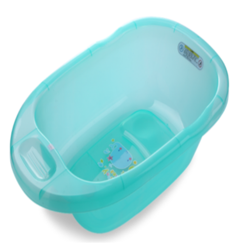 Plastic Medium Size Transparent Baby Soaking Bath tub