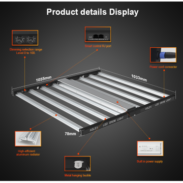 Grosir Taman Persediaan 1000W Grow Light Spectrum Penuh