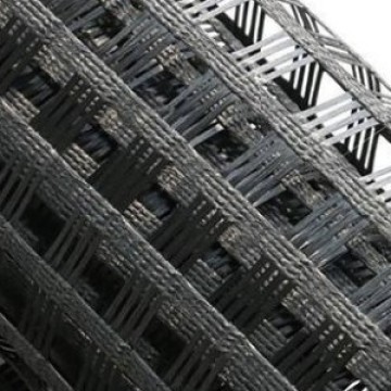 Polyester Uniaxial Geogrid For Retaining Wall