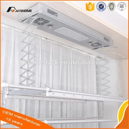 clothes rack electric ceiling clothes drying rack automatic clothes drying rack
