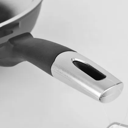 30cm die-casting professional whirlwind fairy wok set