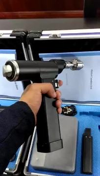 black delicate surgical Drill