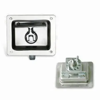 Two-point Latch Cabinet Lock, Suitable for Generator, Cabinet, and Farm Equipments