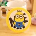 Silicone Anti-Slip Custom Desain Pallet Mug Tea Coaster