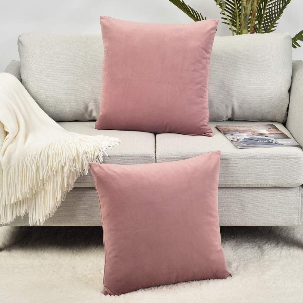 Squared Velvet Cushion For Home