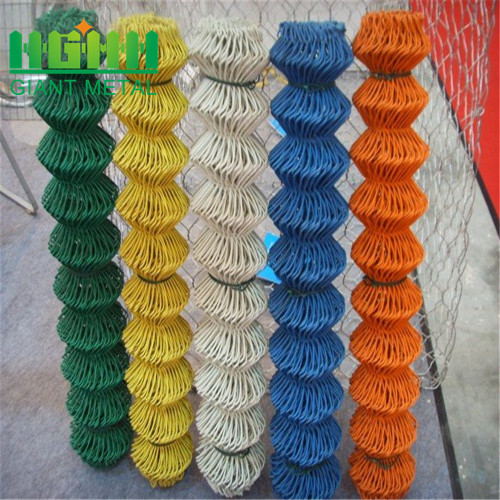 Various Vinyl Coated Ground Chain Link Fence