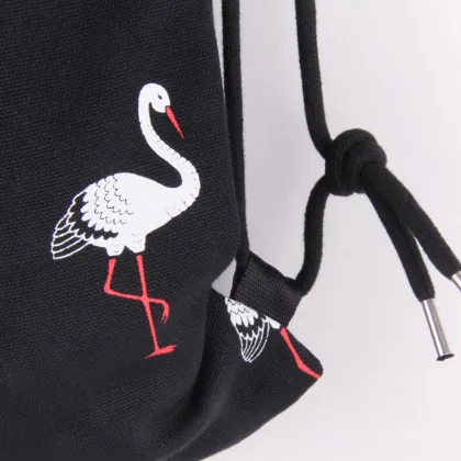 Renaissance cotton printed canvas bag backpack