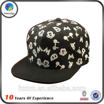 Custom Blank 6 Panel Snapback Cap