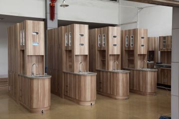 Clinic center island cabinet