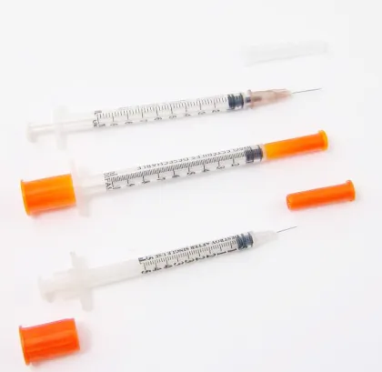 Disposable Sterile Insulin Syringe without detachable needle