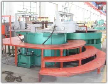 Deep well electric induction aluminum annealing furnace