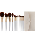 13pcs white + brush bag