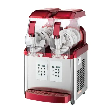 Commercial Slush Machine with 2 Tanks - Industrial Frozen Drink Slush Machine