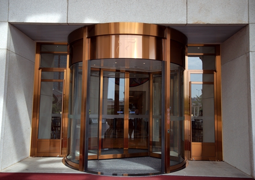 Hotel Two-wing Automatic Revolving Doors