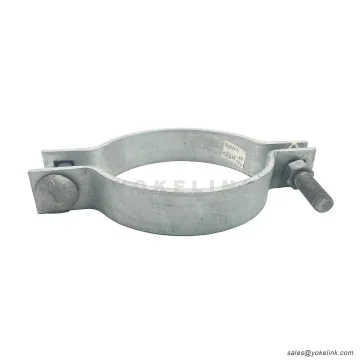 Fasten Clamp Pole Band for Pole Cross Arm Hoop