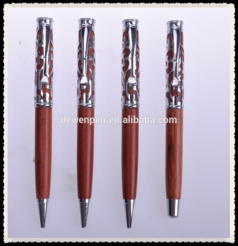 High end luxury gift set of wooden pen with box