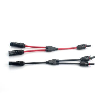 12AWG Solar Panel Extension Cable - Black and Red PV Copper Wire Connector
