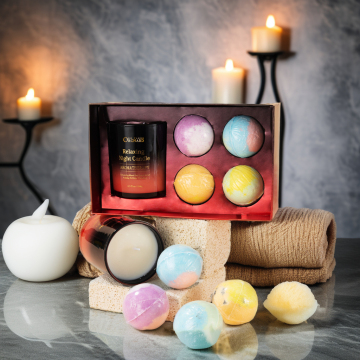 Fragranza di lusso personalizzata Fragranza naturale di soia naturale rilassante aromaterapia bomba bomba regalo regalo