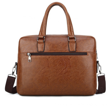 High Quality Fashion Man Genuine Leather Briefcases