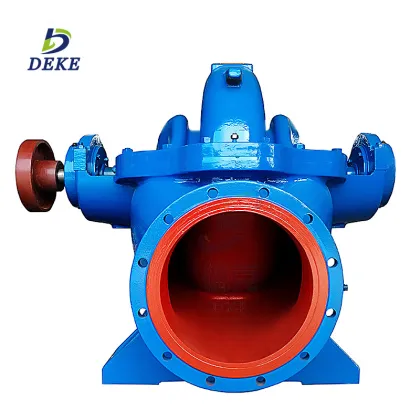 Manufacturer Direct Double Suction Centrifugal Split Casing Pump - High Flow Rate