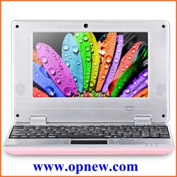 7 inch dual core laptop PC netbook wm8880 Android 4.4 with WIFI HDM RJ45 USB 2.0 3pcs
