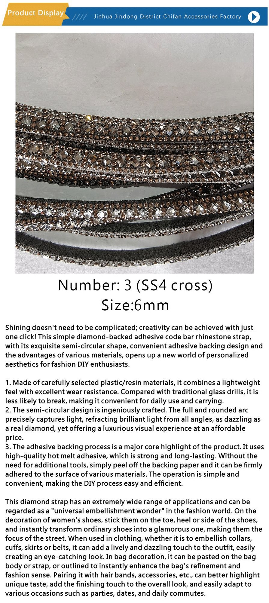 Jewelry accessories-xiangqing1-CF013