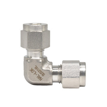 Stainless Steel Tube Fittings: Union Elbow Sizes 1/16 in - 2 in & 2 mm - 50 mm