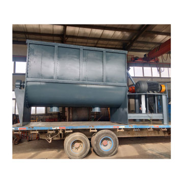 Horizontal Plough Wall Putty Powder Mixing Machine and Chemical Powder Mixing Double Pedal Mixer for Dry Powders