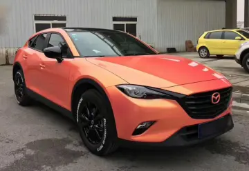 High Glossy Coral Orange Color Wrap Film