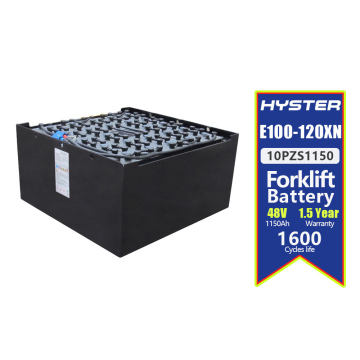 แบตเตอรี่กรดตะกั่ว 48V 550AH สำหรับ Hyster E100NXS E120NXS (10pzs550)