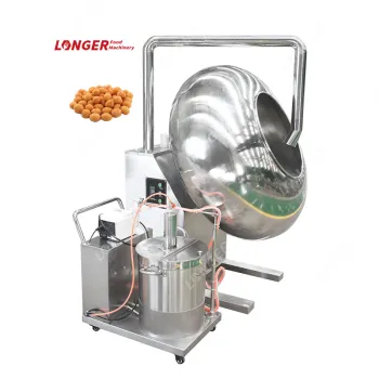 Coating Machine for Confectionery Products: Tablet, Bubble Gum, Chewing Gum, Candy, Nut