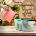 1000ML Silicone Food Storage Bags with Custom Logo