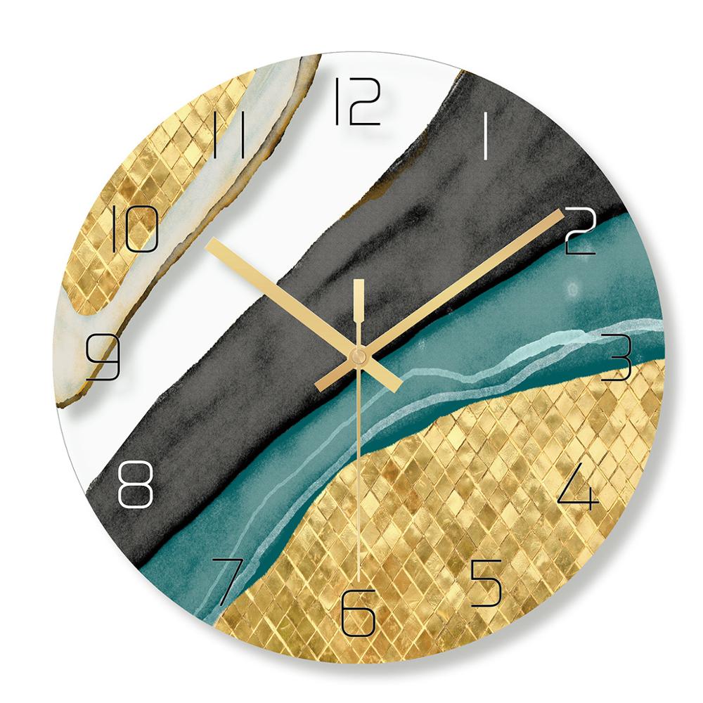 Horloge murale d&#39;impression UV colorée