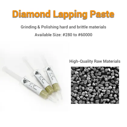 High-Precision Finishing with Micron Diamond Paste & Lapping Slurry Compound