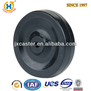 3 inch black Rubber Wheel