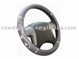 steering wheel cover white