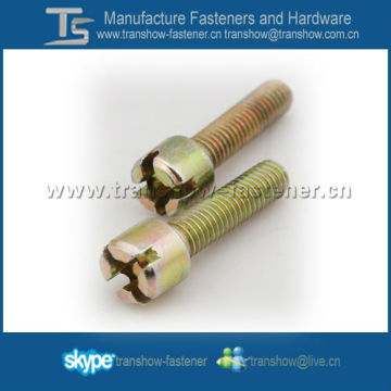cross recess round head furniture screws