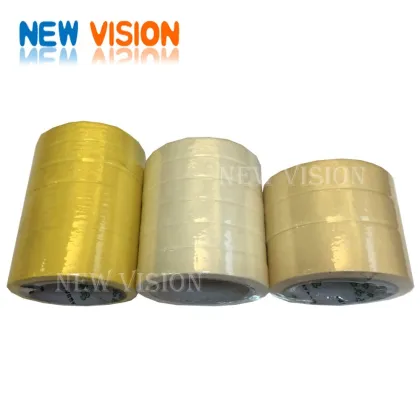 Cream/yellow/brown color masking tape with water based acrylic adhesive