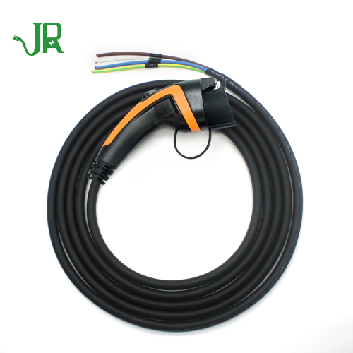 SAEJ1772 Black Type1 Connector 5 meters Tethered Cable